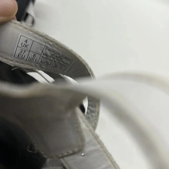 Dr Doc Martens Blaire Hydro Leather Strap Fisherman Sandals White Leather Size 6 - Picture 8 of 9